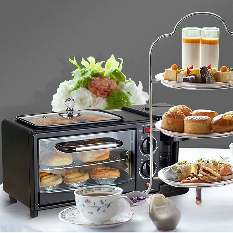 Premium Design Toaster Multifunctional Household 3 in 1 Breakfast Maker