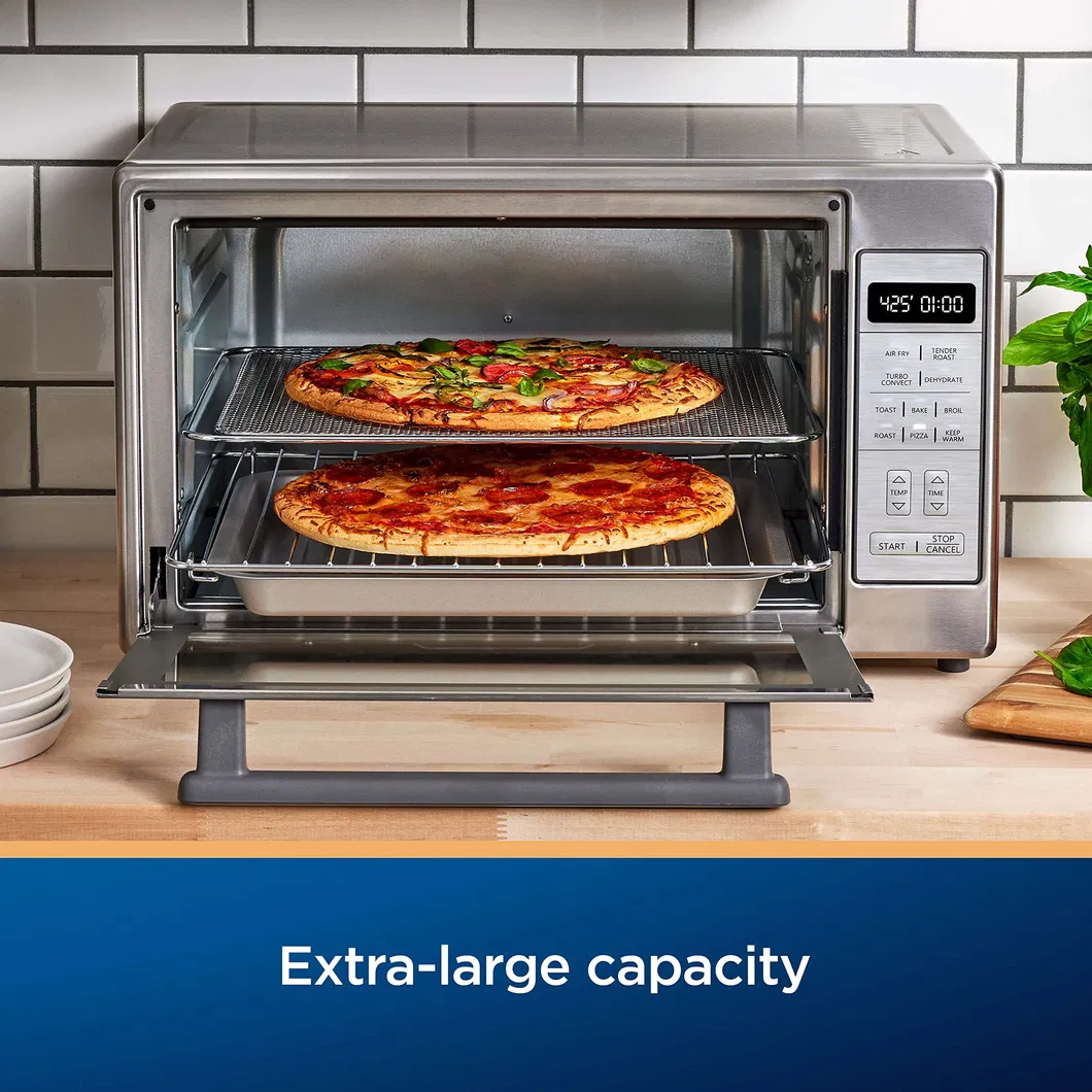 Countertop Fits Large Pizzas Stainless Steel Kitchenware Food Machine Wholesale Toaster Oven