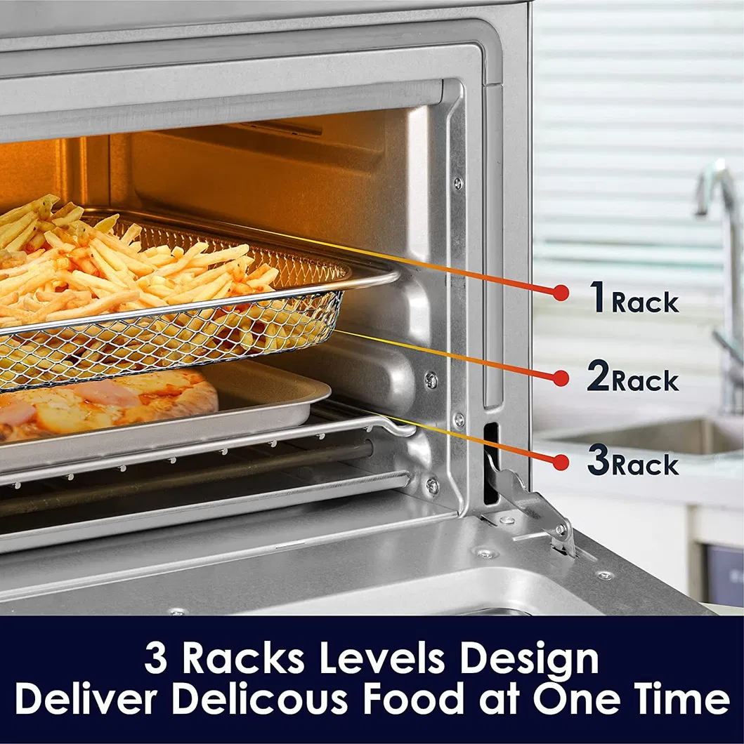 Air Fryer Combo Countertop Convection Knob Control Pizza Recipe Toaster Oven