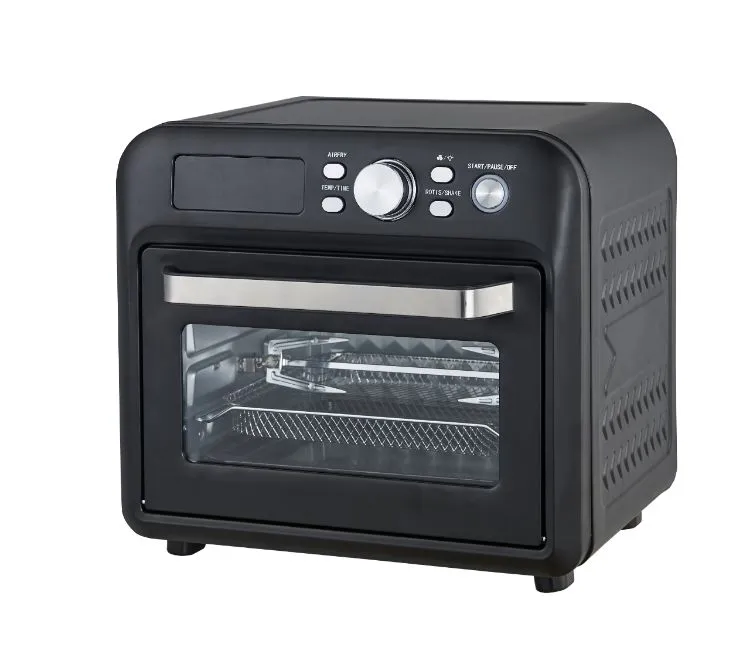 18L 120V 1500W LED Display Pizza Cake Toast Digital Air Fryer Oven
