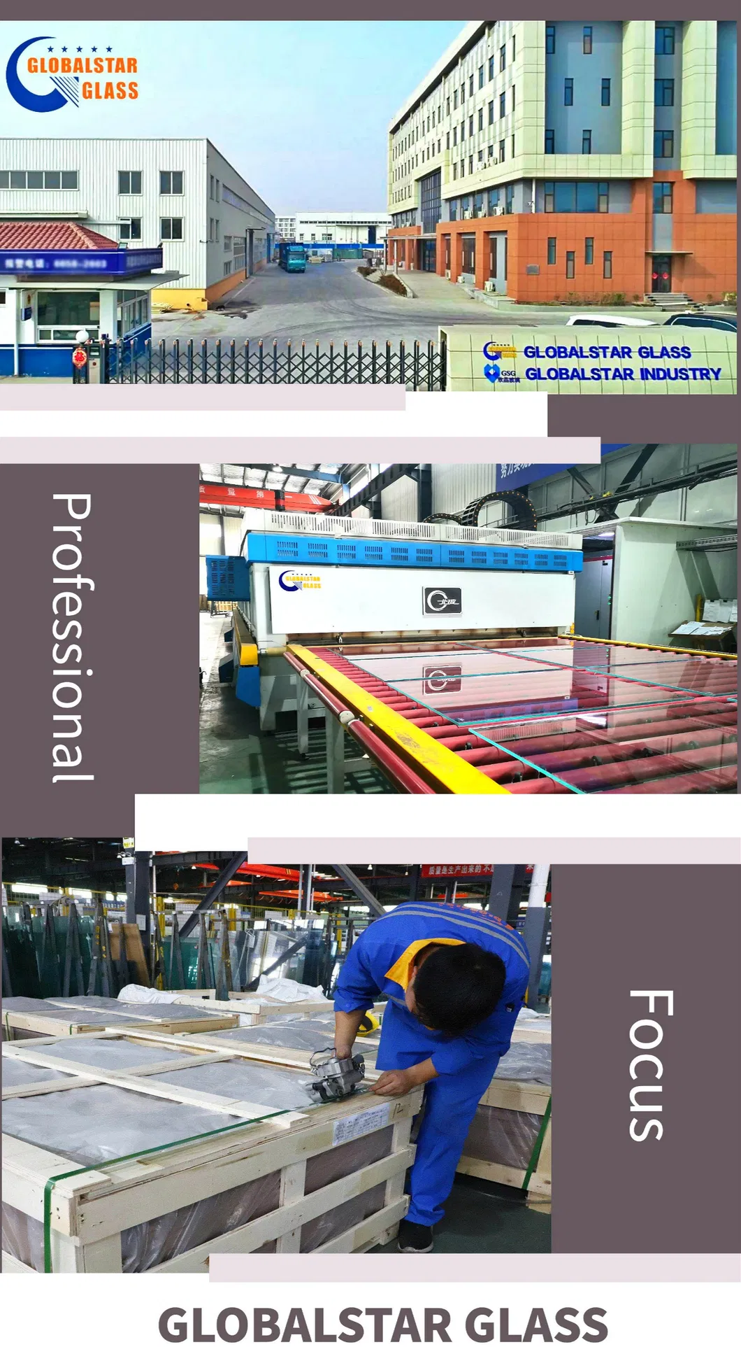 24mm 32mm Screen Printed Double-Layer Glass Manufacturer