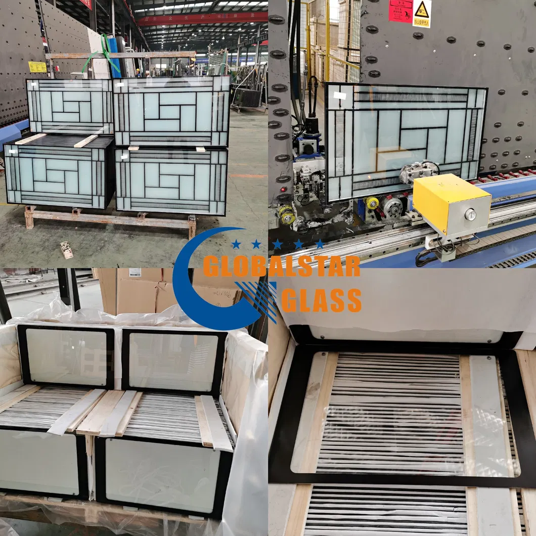 Silk Printed Double Glazing for Curtain Wall