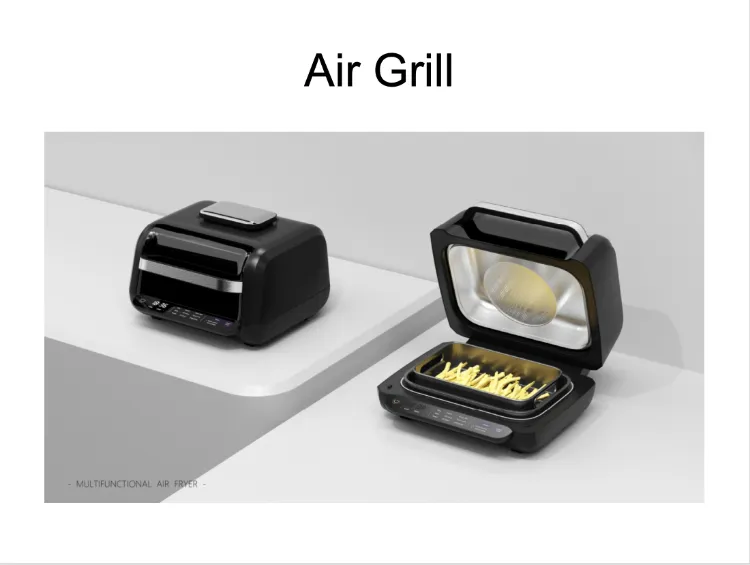 New Arrival Multifunction Roast Bake Smokeless 8 in 1 Indoor Grill