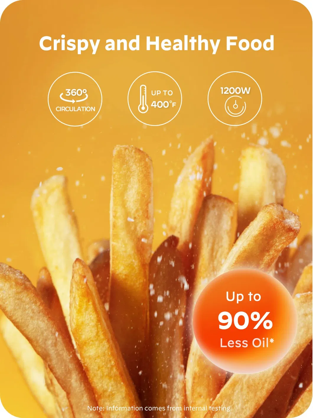 Smart Toaster Combo Stainless Steel Digital Countertop Natural Convection Air Fryer Oven