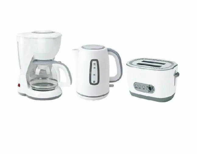 Bread Maker Set with Kettle, Toaster and Coffee Maker