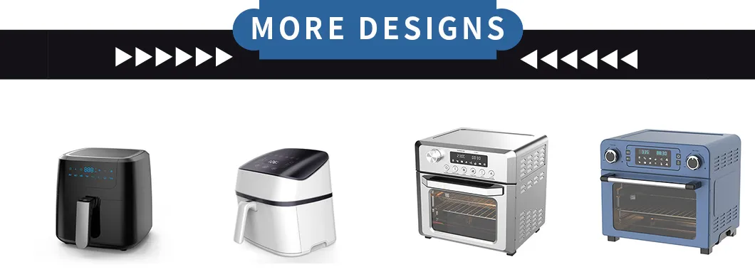 Best Stainless Steel Small Air Fryer Oven Toaster Oven with 4 Accessories