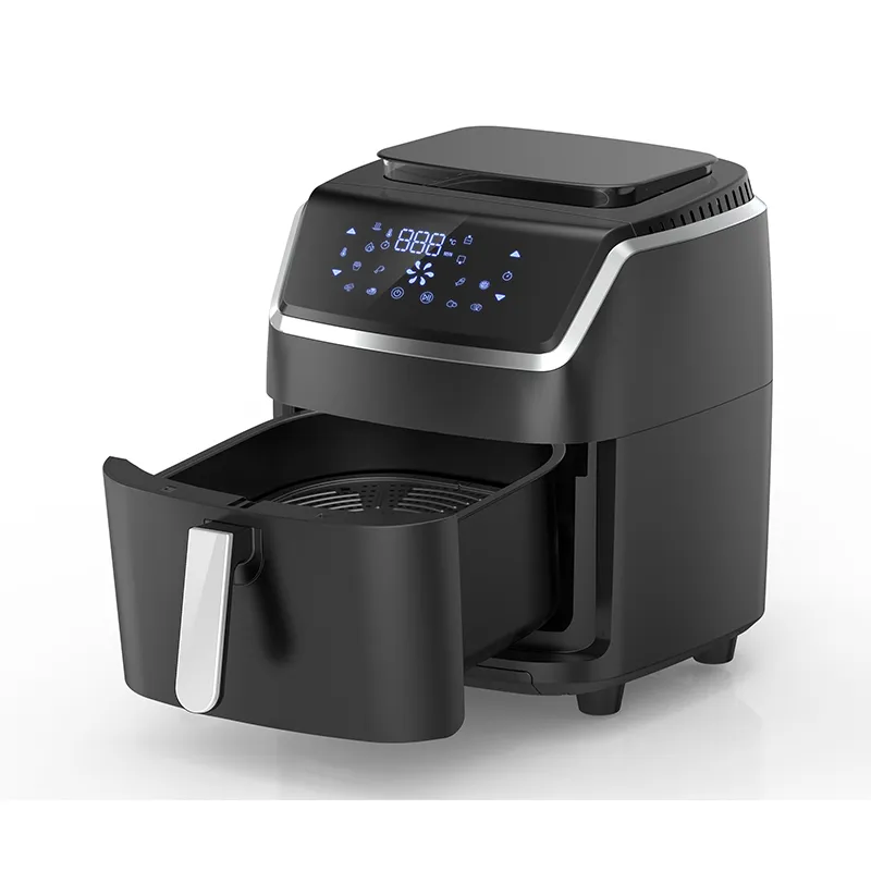 7L Digital Control Steam Air Fryer with 8 Recipe Preset Menus