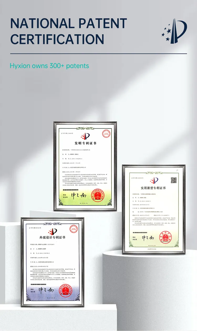 Hyxion Europe New Product 122 Capacity Large Oven Electric and Gas Oven