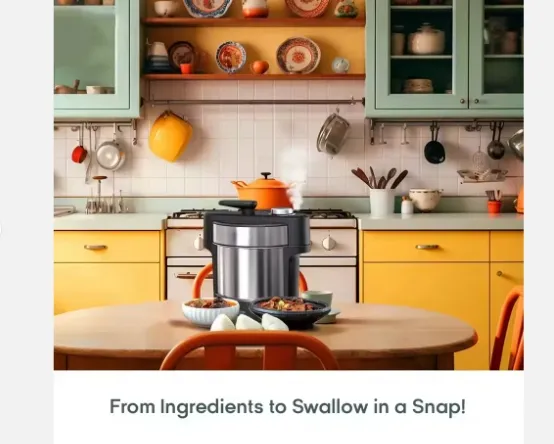 Powerful Worktop Blender with Smart Control for Food Cooking