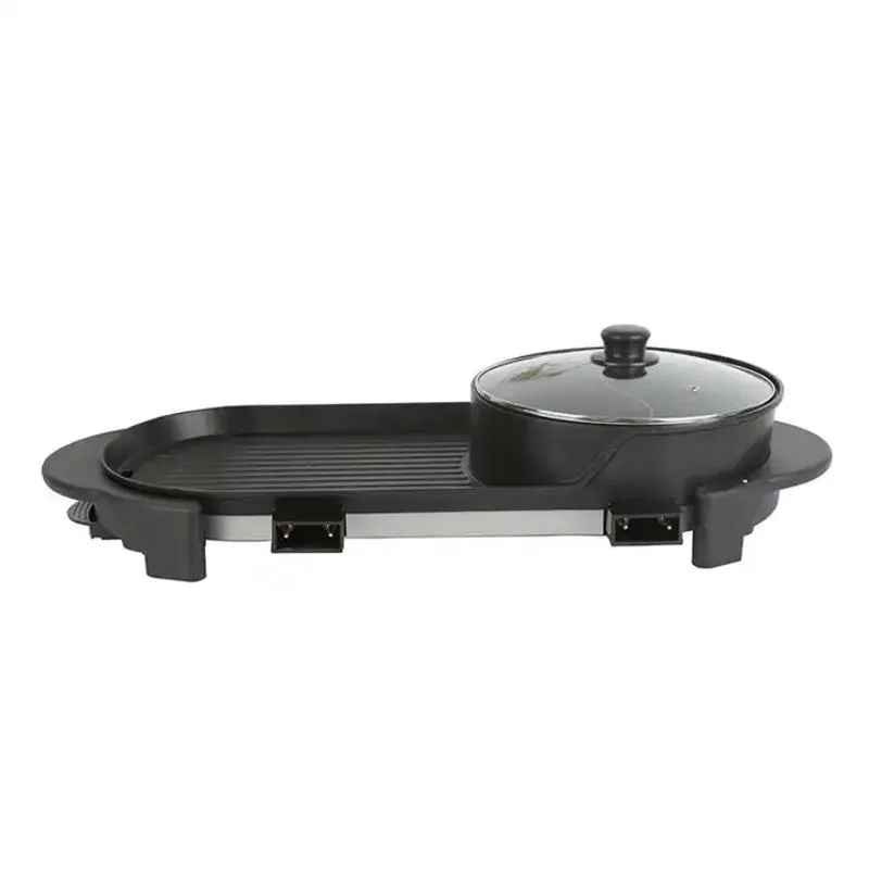 High-Quality Multifunctional Kitchen Appliance Two-in-One Electric Grill Rilling All-in-One Pot