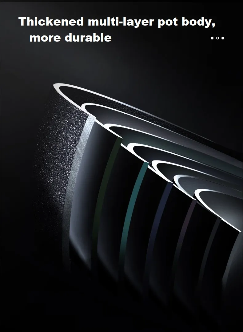 Low Pressure Pot Multi-Function Soup Cooking Pot 32cm