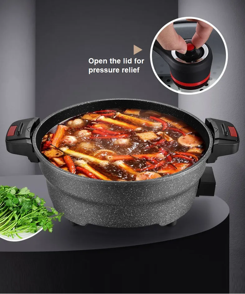 Low Pressure Pot Multi-Function Soup Cooking Pot 32cm