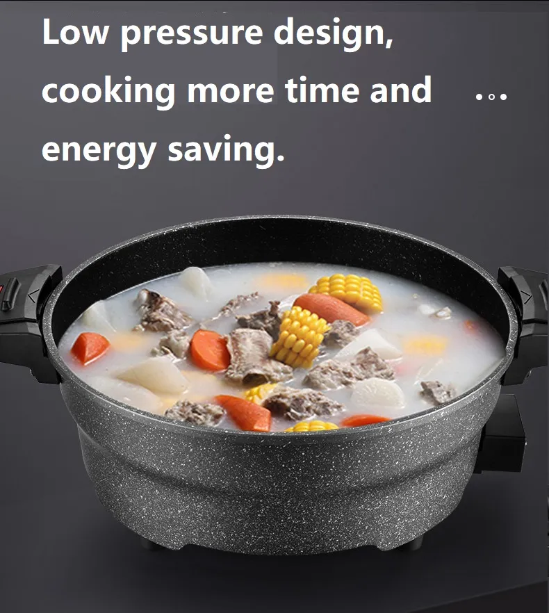 Low Pressure Pot Multi-Function Soup Cooking Pot 32cm