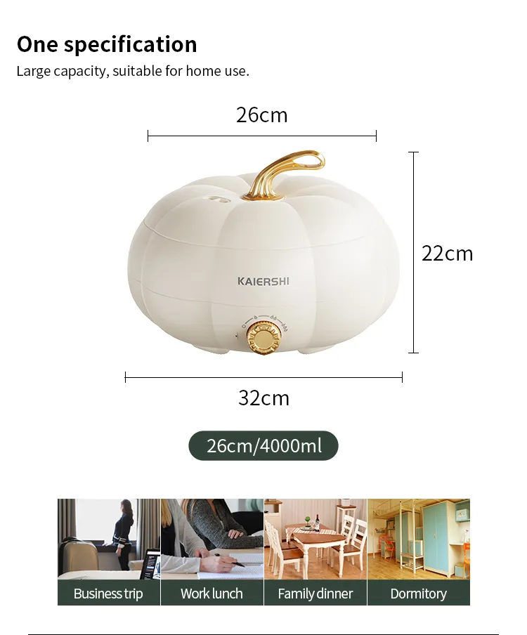 Kitchen Appliances Electric Skillet Easy Clean Healthy Food Non Stick Electric Cooking Hot Pot Big Size Cooker Skillet