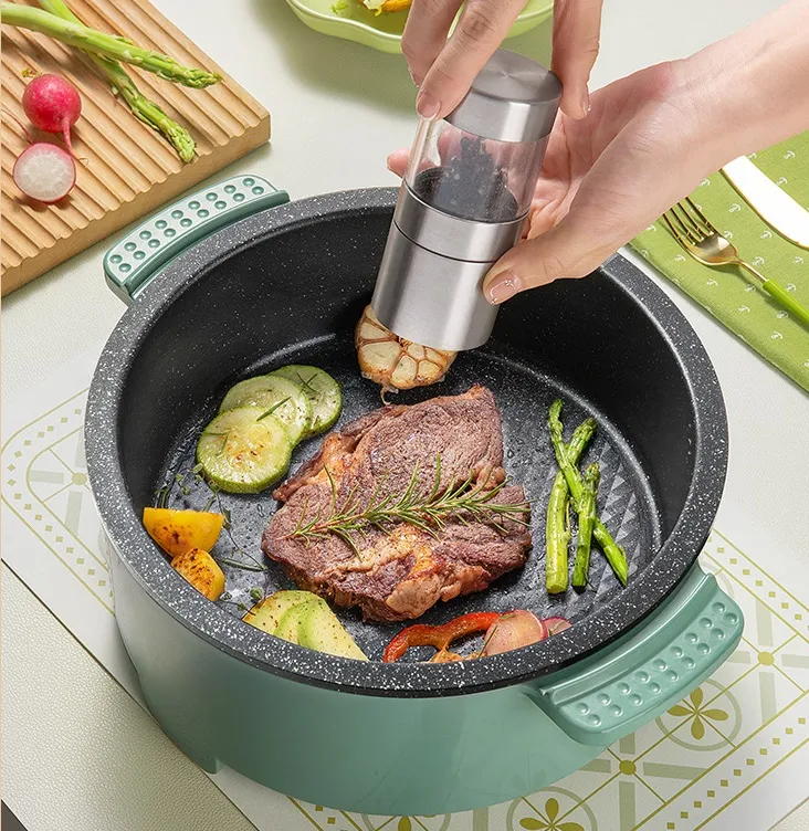 4L Electric Multi Skillets Hot Pot All in One Electric Grill