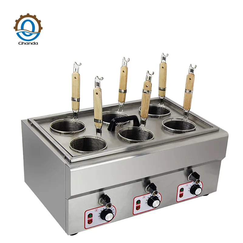 Electric 6 Basket Noodle Cooker Egg Potato Boiling Boiled Machines