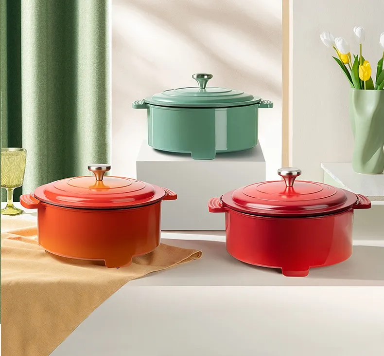 4L Electric Cooking Pot Multicooker Cooker Food Steamer Kitchen Appliance 30cm