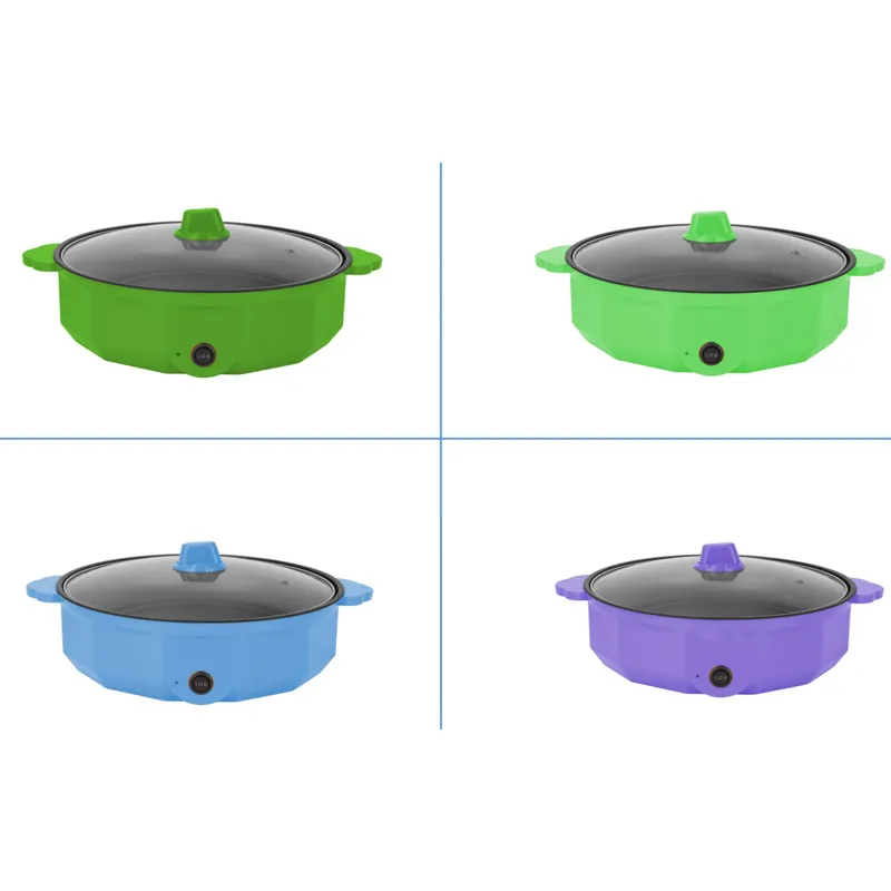 New Mini Multifunctional Electric Hot Pot Cooking 2L Portable Electric Thermo Pot Small Intelligent Electric Cooking Pot
