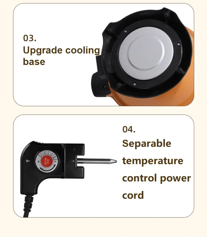 Electric Frying Pan Temperature Control with Lid Multifunctional 30cm