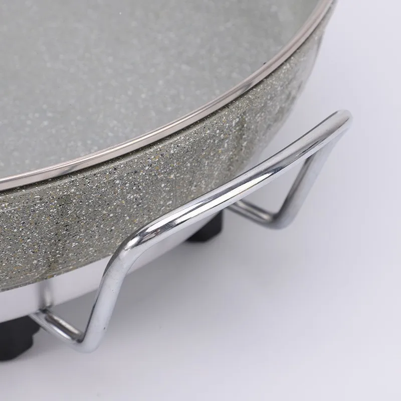 Factory Sell Electric Pizza Multipurpose Frying Pan Nonstick Coated Electric Grill Pan