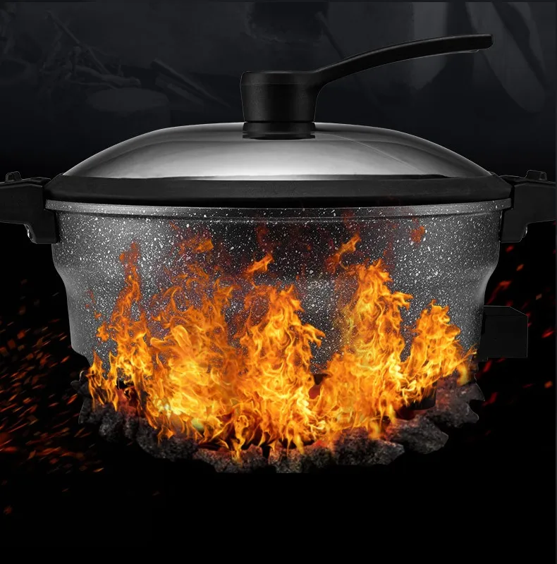 Electric Low Pressure Lid Electric Hot Pot Pots and Pan