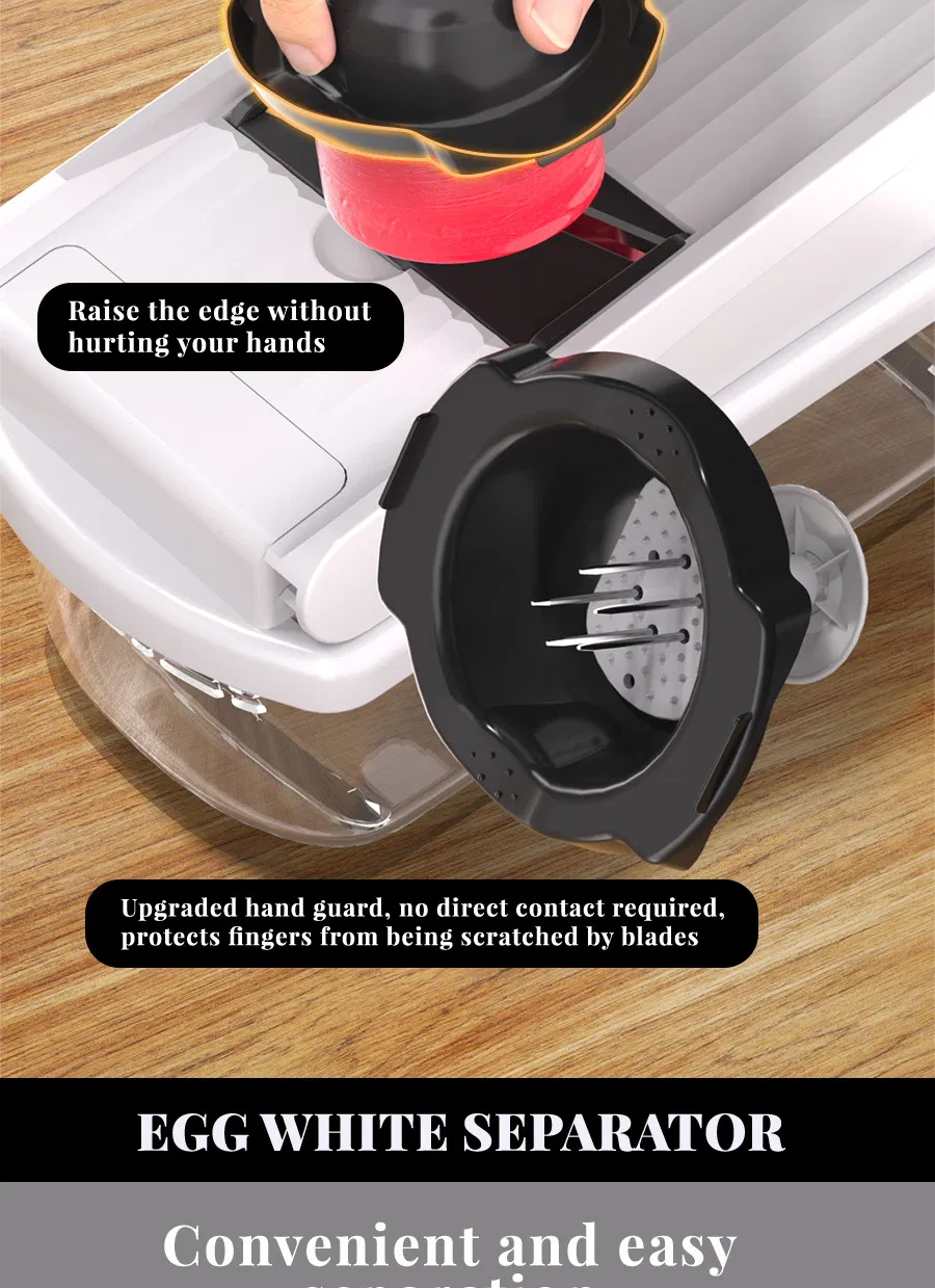 Ds-5222WH PRO-Series 15-in-1, Vegetable Chopper, Onion Mincer, Cutter, Dicer, Egg Slicer with Container, French Fry Cutter Potatoe Slicer Salad Chopper