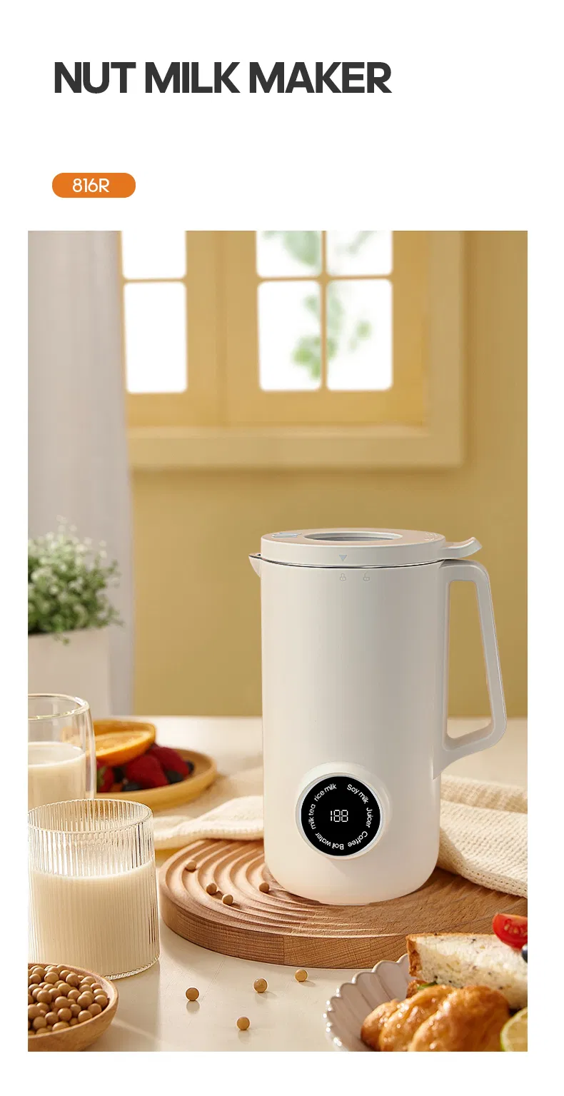 Multifunction Electric Food Processor Plant Based Milks Blender Soy Milk Maker Almond Nut Milk Making Machine