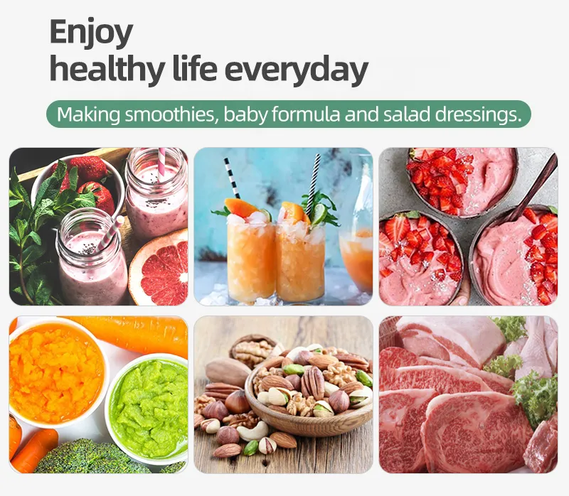 Hot Selling 1.2L Household Electric Plastic Juicer Smoothie Blender