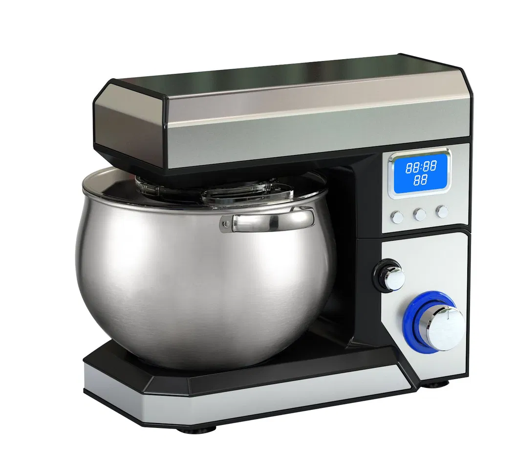 8.5L Large S. S Stand Mixer with Egg Whisk Dough Hook Beater