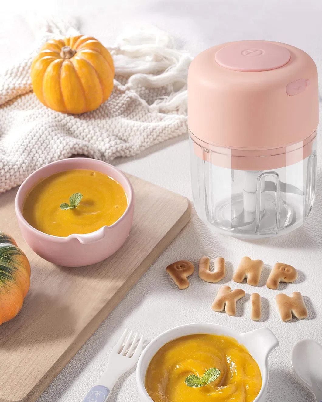 Wholesale ODM Small Electric Food Processor 100ml Mini Food Mini Portable Blender