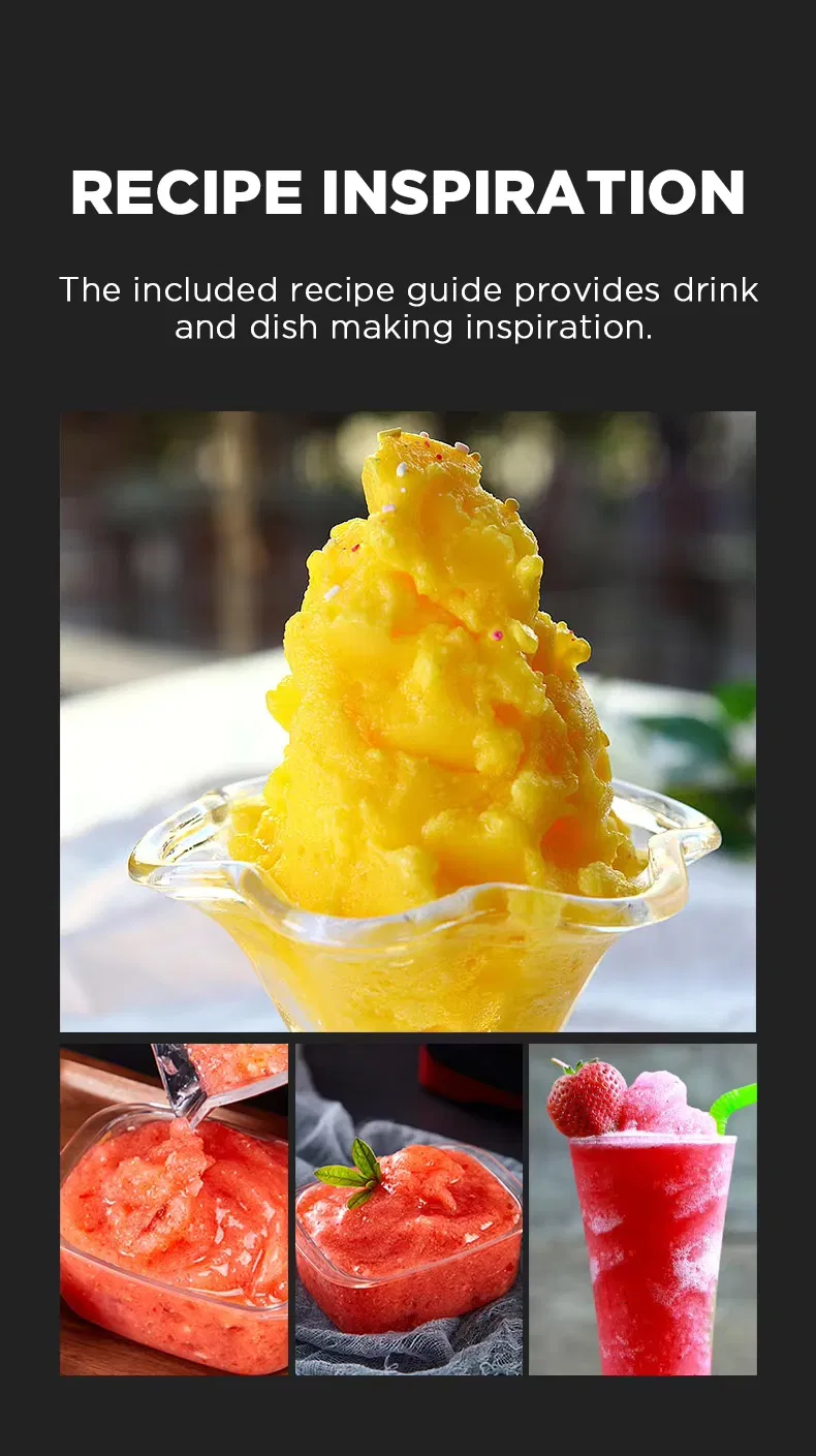Professional Countertop Smart Kitchen Processing Ice Fruit Mixer Electric Smoothie Juicer Food Blender