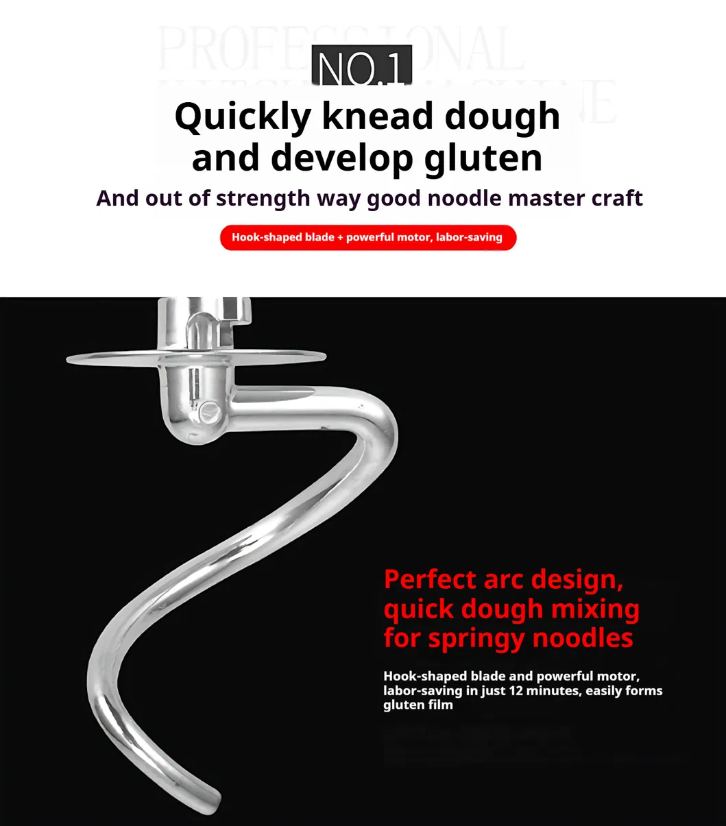 Industrial Food Mixer with SGS Certification and CE Mark for Quality Assurance