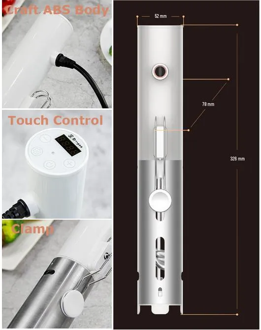 Tuya Smart WiFi Device Slow Cookers with The Sous Vide Machine