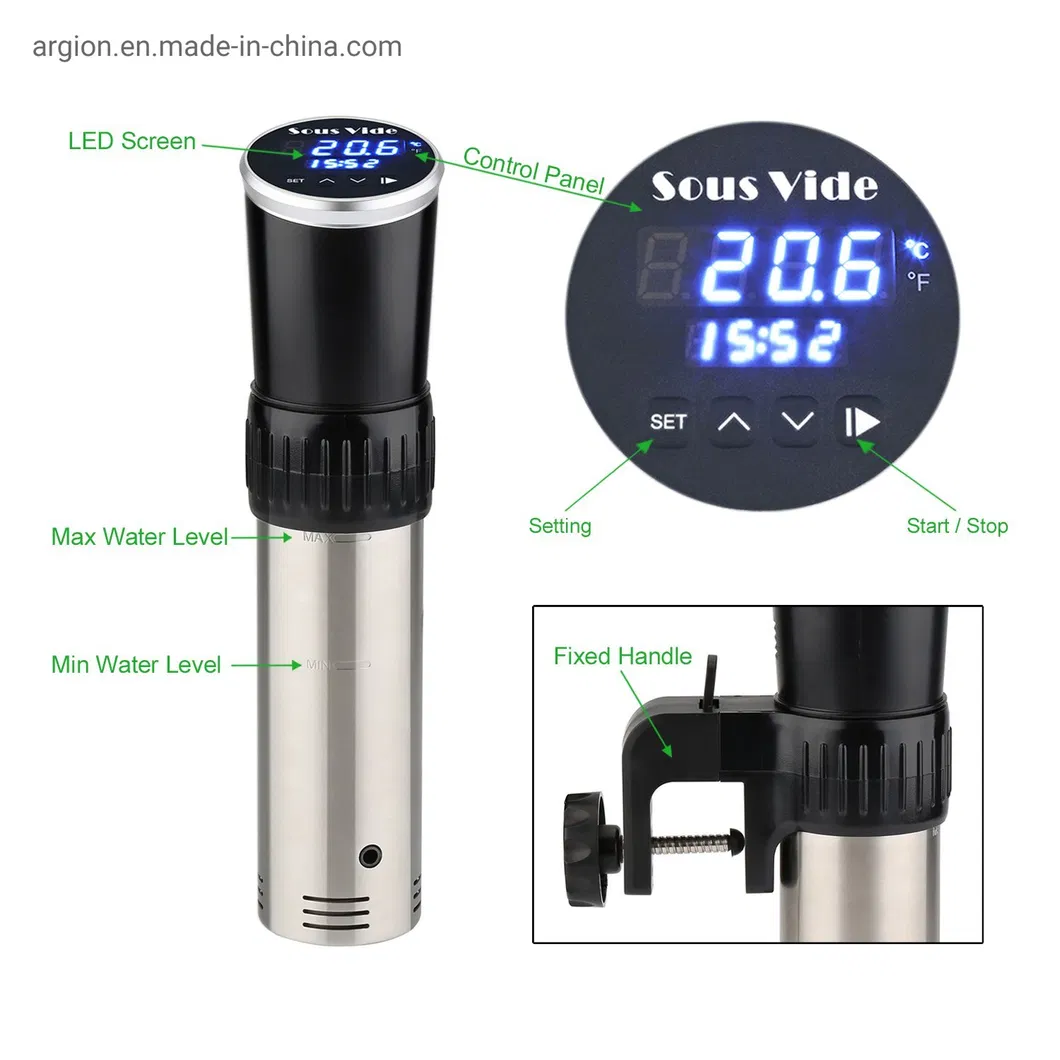 Kitchen Equipment Commercial Low Temperature 40L Volume Sous Vide Cooker with CE/RoHS