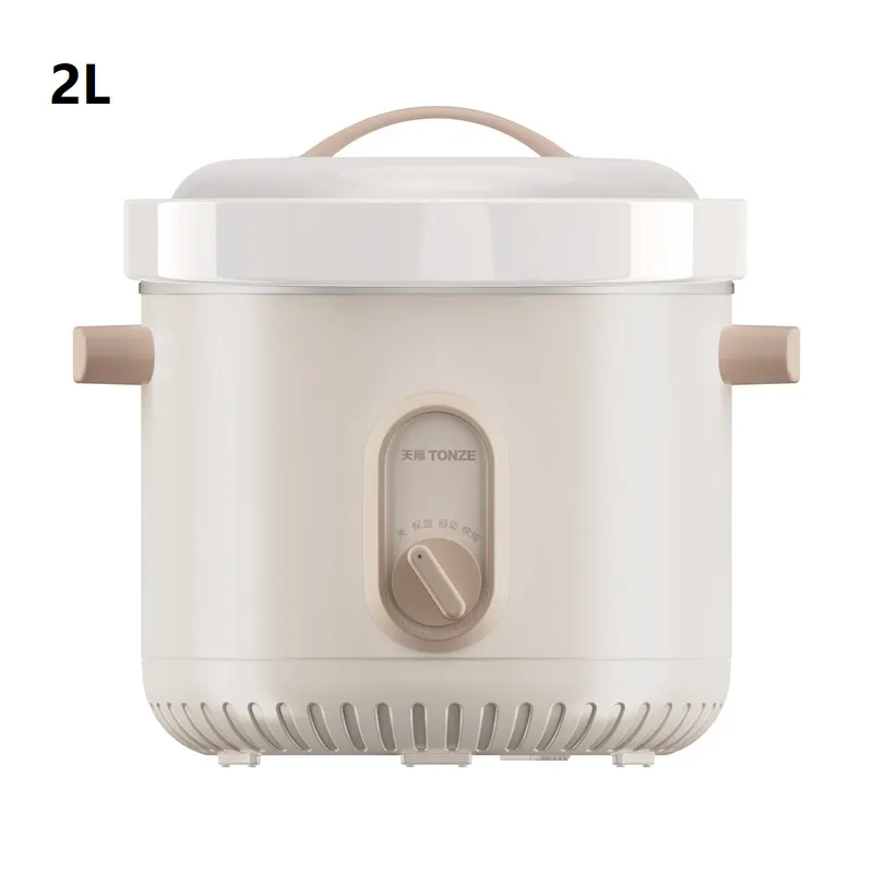 Knob Control Ceramic Mini Slow Cooker 1L -3L Electric Cooker