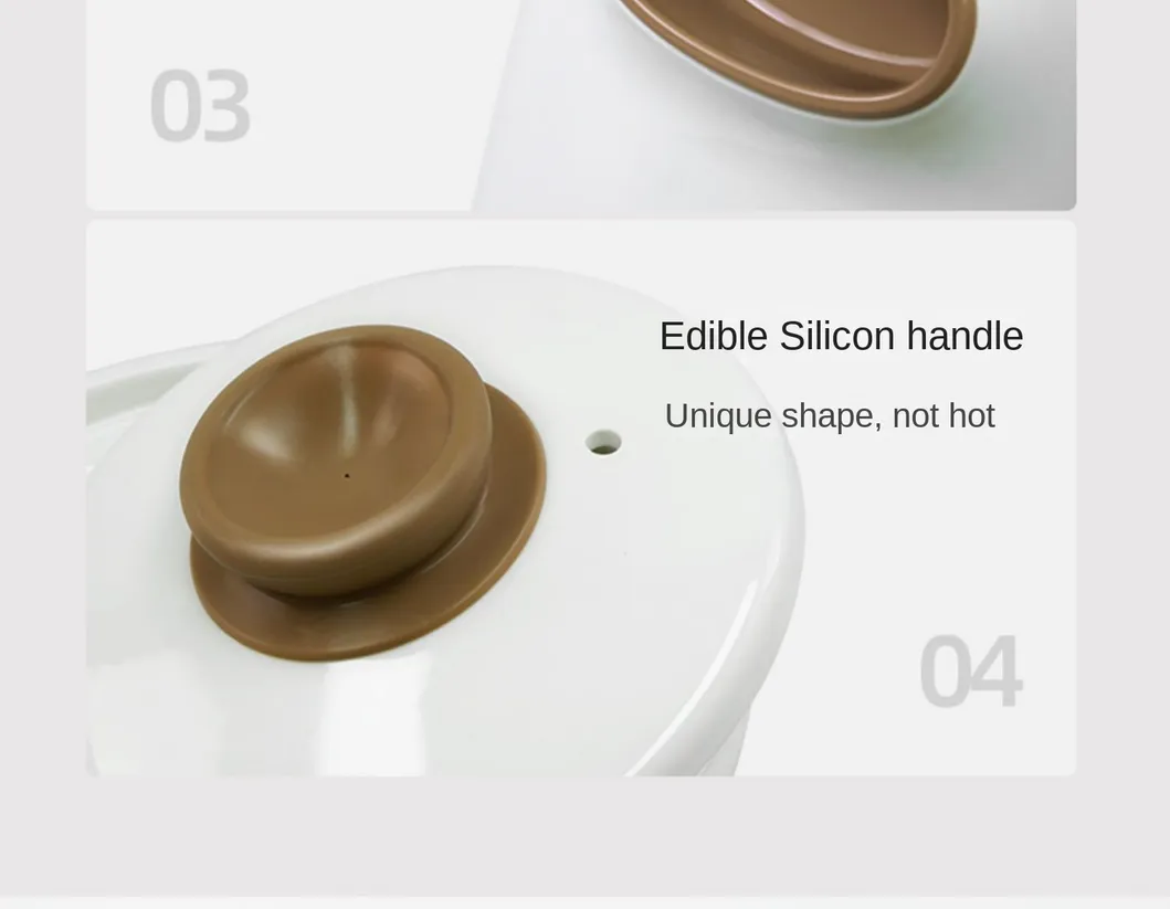 Tonze Ceramic Inner Pot Slow Cooker Electric Stew Soup Maker