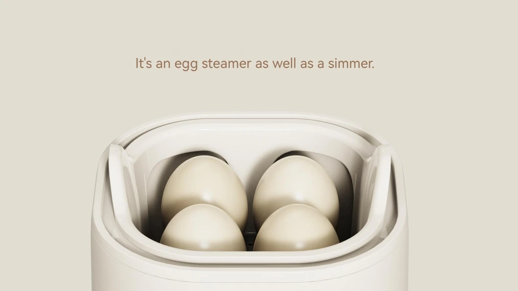 Multi-Function Claypot Ceramic Stew Pot Double Boiler Electric Slow Cooker