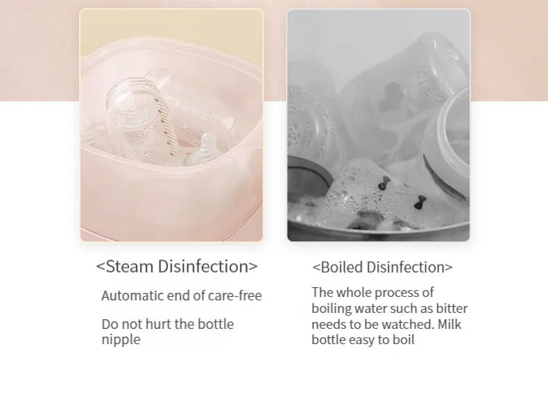 Multi Functions Slow Cooker Baby Bottle Sterilization and Food Steamer