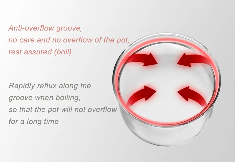 Glass Inner Pot Slow Cooker Bird's Nest Cooker Electric Crock Pot