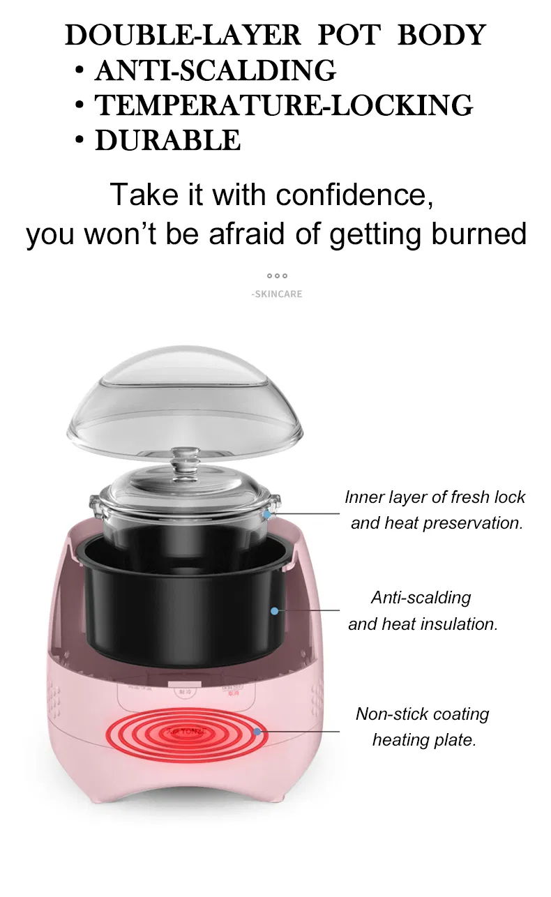 Tonze 0.7L Micro Computer Digital Slow Cooker OEM Bird's Nest Maker Simmer Slow Cooker