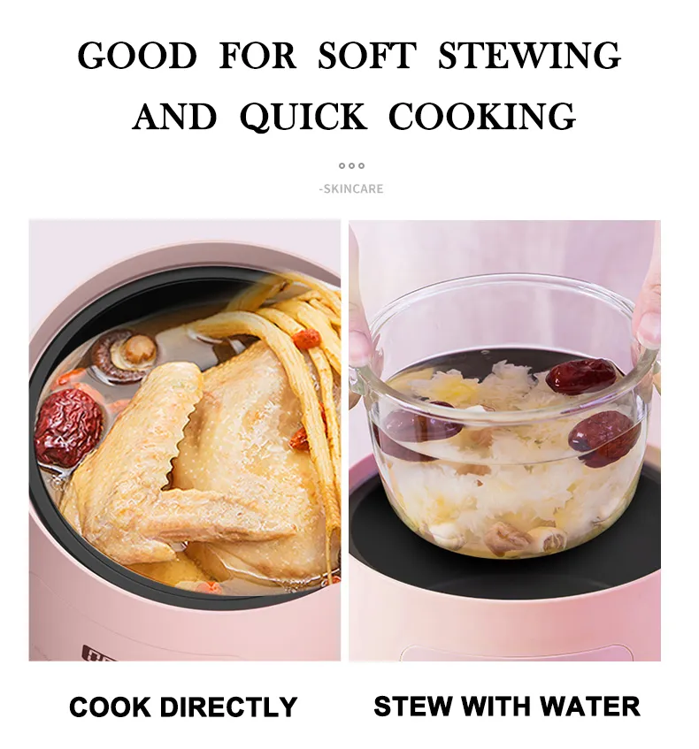 Tonze 0.7L Micro Computer Digital Slow Cooker OEM Bird's Nest Maker Simmer Slow Cooker