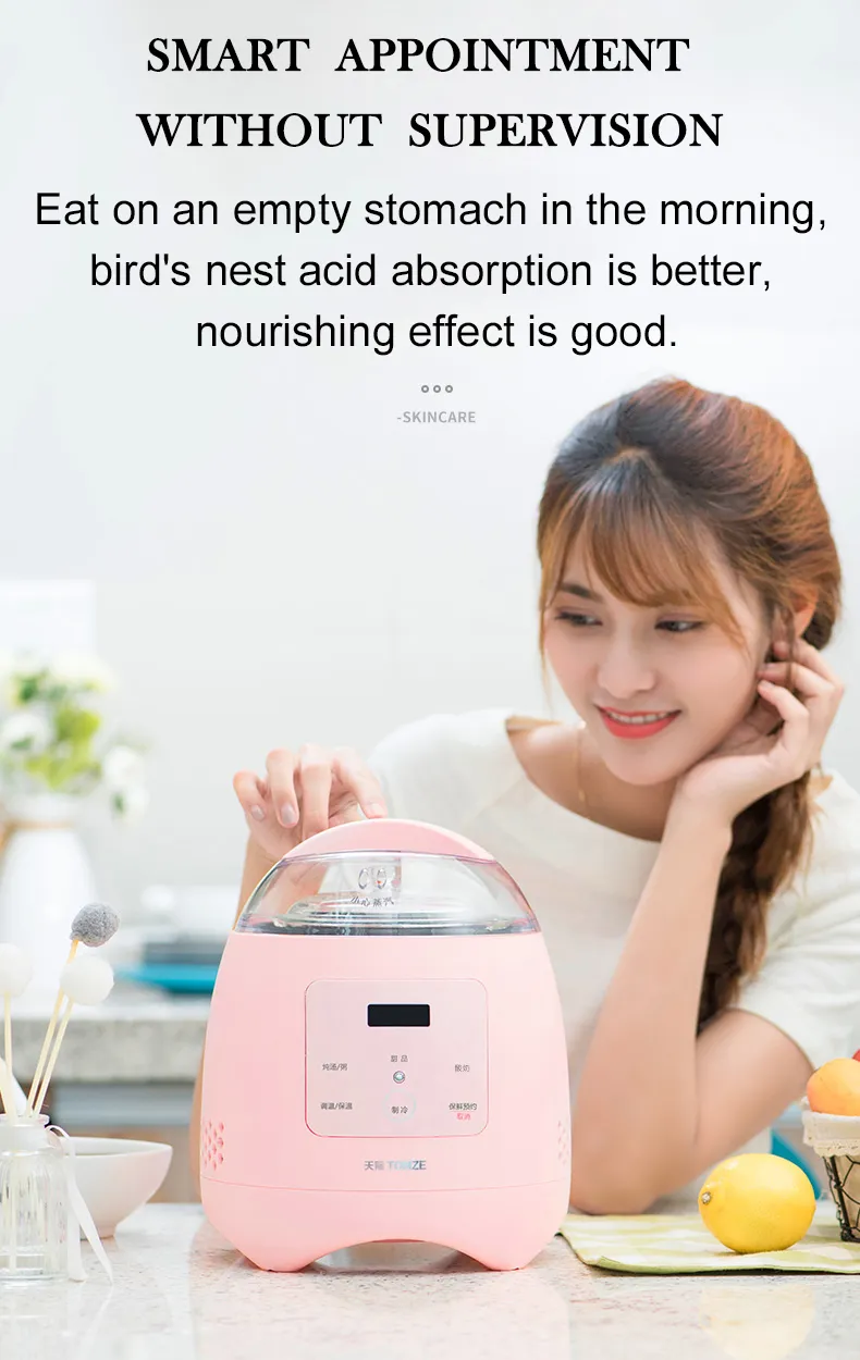 Tonze 0.7L Micro Computer Digital Slow Cooker OEM Bird's Nest Maker Simmer Slow Cooker