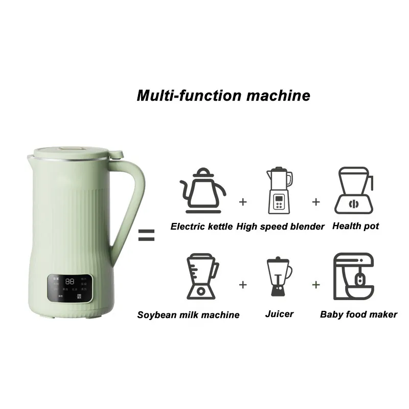 New Arrival Multifunctional Porridge Blender Soymilk Maker and Smart Cookers with CB Approval