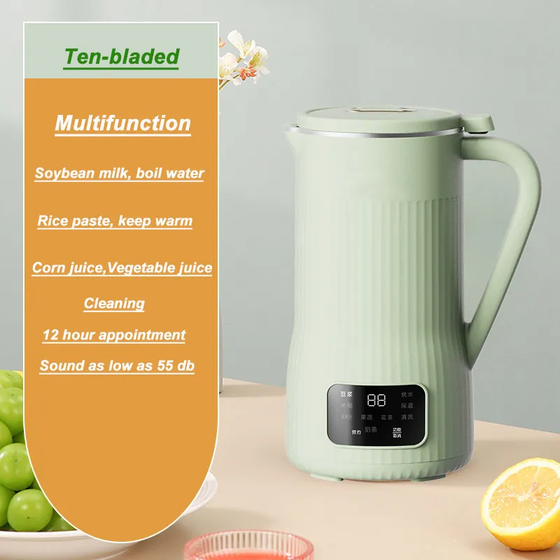 New Arrival Multifunctional Porridge Blender Soymilk Maker and Smart Cookers with CB Approval