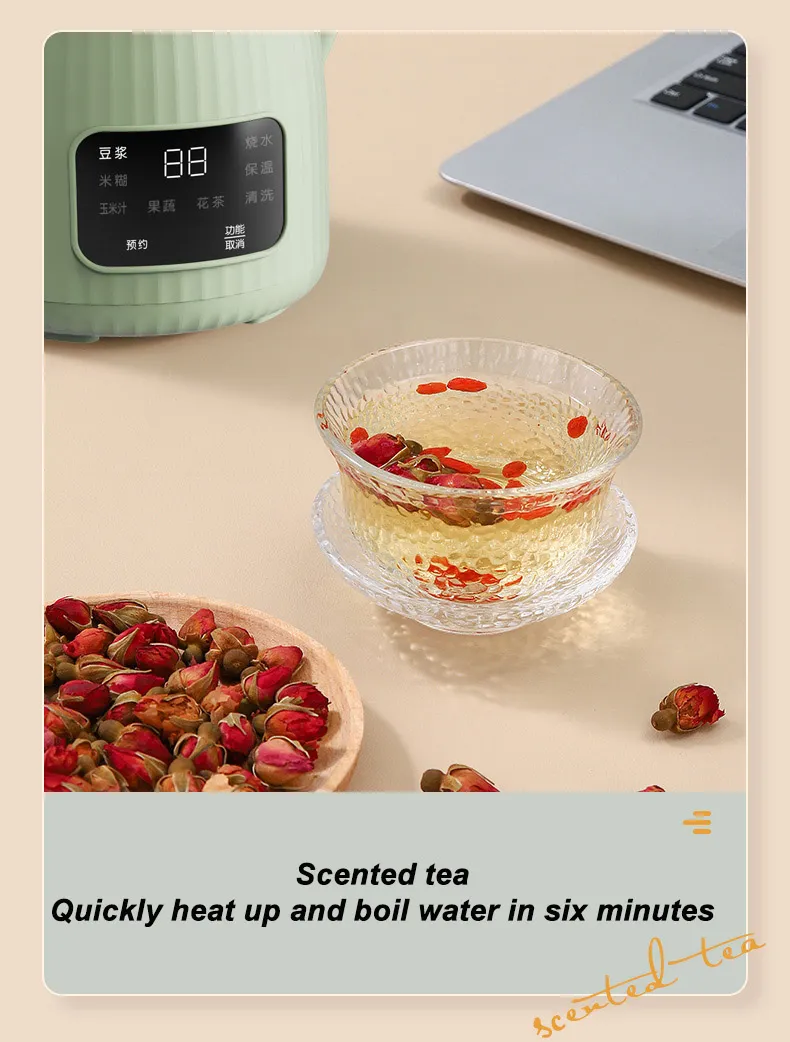 New Arrival Multifunctional Porridge Blender Soymilk Maker and Smart Cookers with CB Approval