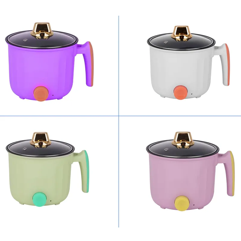 1.2L Quicky Cook Multipurpose Multifunctional Grill Non-Stick Pan Simplicity Multifunction Electric Cooker