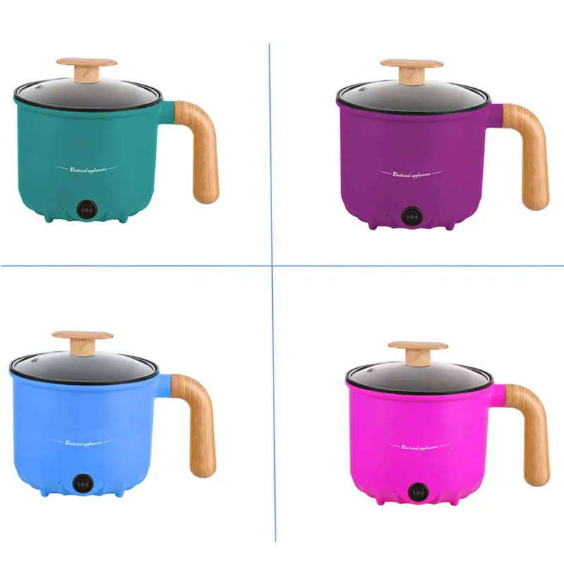 1.2L Boil Dry Protection Mini Electric Cooking Hot Pot Pot for Cooking Electric Cooker