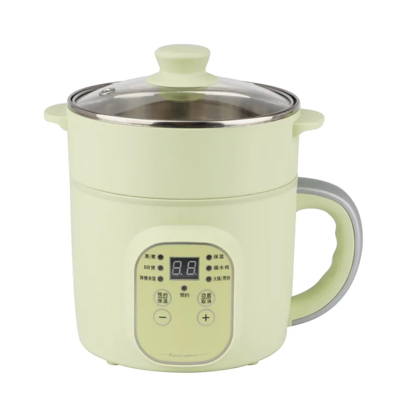 1.5L High Quality Mini Travel Multi Functional Cooking Hot Pot Boiler Electric Cooker