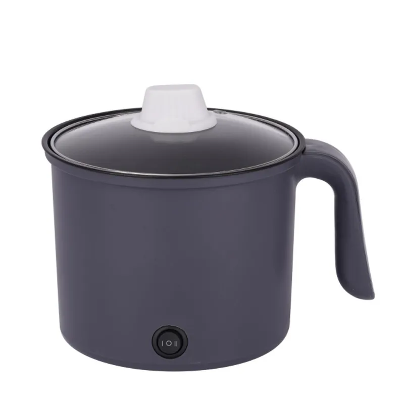 Good Quality Stainless Steel Hot Pot Low Noise Cooker Steamer for Rice Noodles Soup Ramon Steaming Basket Electric Pot