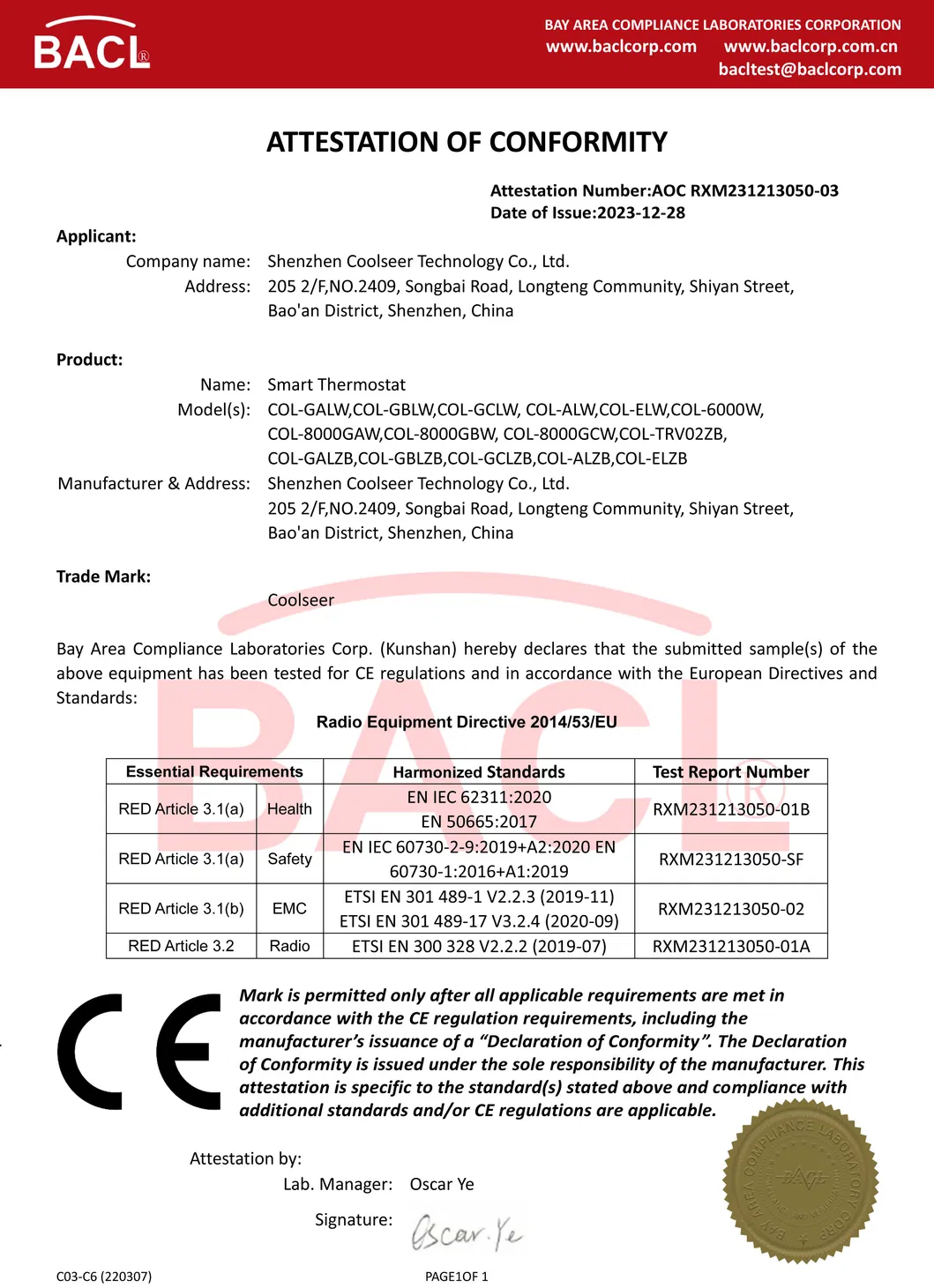 Tuya WiFi Stainless Food Grade Slow Cooker Sous Vide Stick Work with Smartlife with LED Touch Screen